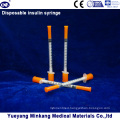 Disposable 1cc Insulin Syringes 0.5cc Insulin Syringes 0.3cc Insulin Syringes (ENK-YDS-032)